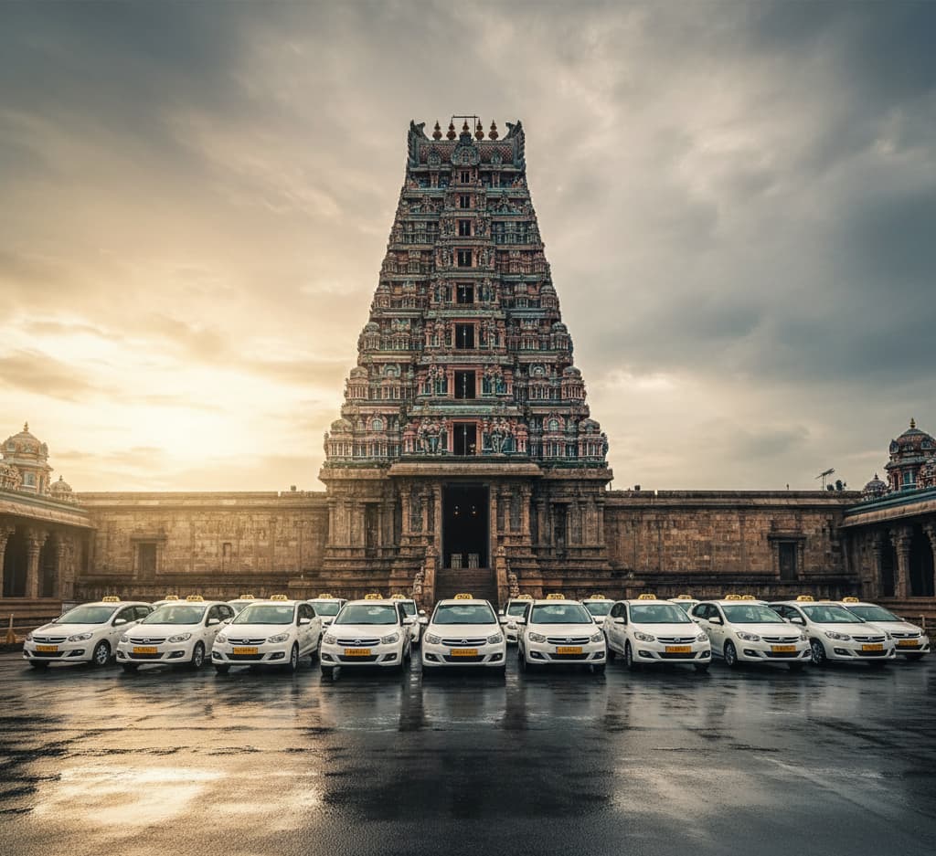 Madurai Meenakshi Temple TN One Way Taxi Outstation Drop Taxi Service Tamil Nadu